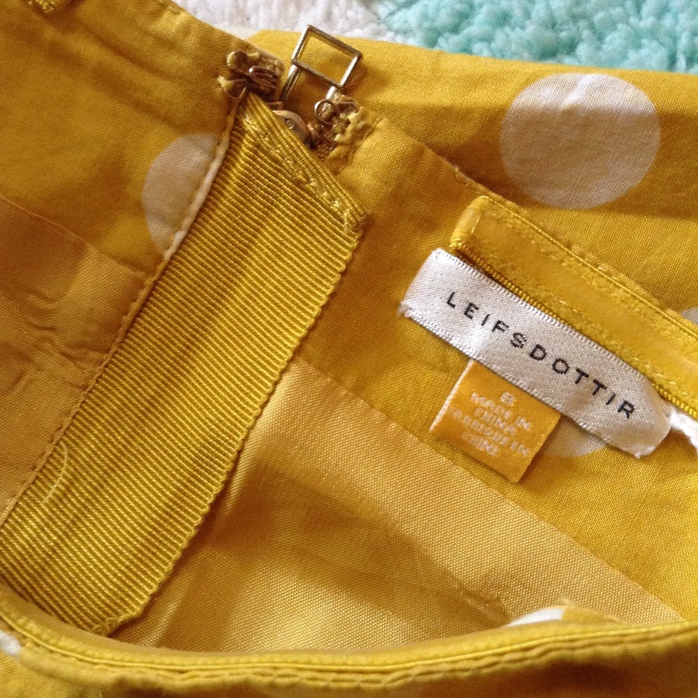 leifsdottir ANTHROPOLOGIE lafayette strapless M - Picture 10 of 10